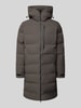 LUHTA Steppmantel mit Zweiwege-Reißverschluss Modell 'KAUSTINEN' Anthrazit