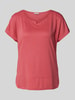 Tom Tailor Regular Fit  T-Shirt aus Modal-Mix Pink