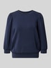 Selected Regular Fit Sweatshirt aus Modal-Mix Modell 'TENNY' Marine