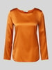 MM Blusenshirt mit Rundhalsausschnitt Modell 'MOLDAVA' Orange