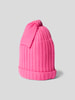 The Holy goat Beanie aus Kaschmir Neon Pink