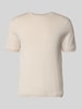 CINQUE Regular Fit T-Shirt mit Rundhalsausschnitt Modell 'Badi' Offwhite