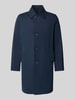 Marc O'Polo Regular fit lange jas met katoen                                                                                                                                                                                       Marineblauw