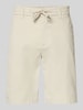 BOSS Orange Tapered Chinoshorts aus Baumwoll-Mix Modell 'CHINO_TAPERED_DS_3S' Beige