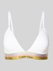 Calvin Klein Underwear Bralette aus Baumwoll-Mix Weiss