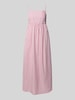 Pieces Vrijetijdsjurk in A-lijn van katoenmix, model 'FELINE' Oudroze