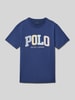 Polo Ralph Lauren Teens T-Shirt mit Label-Stitching Marine