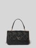 Guess Handtas met labelapplicatie, model 'ADELASIA' Zwart