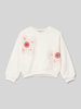 Mayoral Sweatshirt mit Rundhalsausschnitt Ecru
