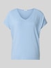 s.Oliver RED LABEL Relaxed Fit T-Shirt aus Viskose-Mix Hellblau