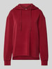 s.Oliver RED LABEL Regular Fit Hoodie mit Tunnelzug Rot