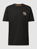 BOSS Orange T-Shirt mit Motiv-Print Modell 'Butterfly' Black