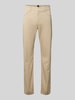 BOSS Regular fit stoffen broek van katoenmix, model 'RE.MAINE5' Beige