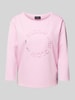 monari Longsleeve mit 3/4-Ärmel Rosa