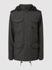 Vintage Industries Parka mit Baumwoll-Anteil Modell 'Darren' Mittelgrau