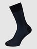 Falke Socken mit Rippenstruktur Modell 'Fine Shadow'  Marine