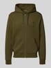 Polo Ralph Lauren Regular Fit Sweatjacke mit Baumwolle Oliv