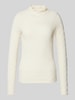 mbyM Longsleeve mit Stehkragen Modell 'Megan' Offwhite