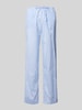 Christian Berg Woman Relaxed Fit Pyjama-Hose mit Tunnelzug Bleu