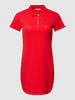 Tommy Hilfiger Curve PLUS SIZE jersey jurk met polokraag, model '1985' Rood