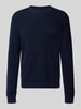 Tommy Jeans Regular fit gebreide pullover van zuiver katoen Marineblauw