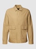 Esprit Collection Hemdjacke mit Knopfleiste Sand