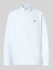 Lacoste Regular Fit Freizeithemd aus reiner Baumwolle Hellblau