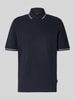 bugatti Koszulka polo z krótką listwą guzikową Granatowy