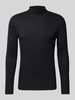 Drykorn Longsleeve in Ripp-Optik Modell 'Emanuel' Black