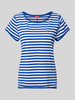 Esprit T-Shirt mit Streifenmuster Royal