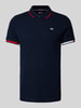 Tommy Jeans Poloshirt mit Label-Stitching Dunkelblau