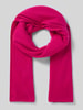 Christian Berg Woman Schal aus Kaschmir mit Rollsaum Pink