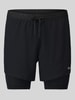 Nike Training Regular Fit Sportshorts mit Dri-FIT-Technologie Modell 'STRIDE 5IN HYBRID' Black