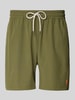 Polo Ralph Lauren Underwear Badeshorts mit elastischem Bund Modell 'TRAVELER' Khaki