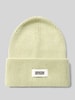 DRYKORN Beanie mit Label-Patch Modell 'LOAH' Hellgruen