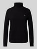 Gant Strickpullover mit Rollkragen Modell 'EXTRAFINE' Black