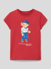 Polo Ralph Lauren Kids T-shirt met ronde hals Rood