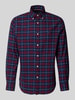 Tommy Hilfiger Regular Fit Freizeithemd mit Button-Down-Kragen Dunkelrot