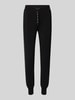 Guess Activewear Slim fit sweatpants met elastische band, model 'ALLIE SCUBA' Zwart