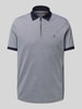 Tommy Hilfiger Regular Fit Poloshirt aus Baumwoll-Mix Marine