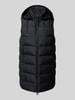 Christian Berg Woman Selection Bodywarmer met capuchon Zwart