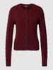 Polo Ralph Lauren Cardigan mit Knopfleiste Bordeaux Rot