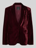 MANGO Regular Fit Blazer aus Samt Modell 'COMBI' Bordeaux