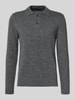 Marc O'Polo Regular Fit Strickpullover aus Woll-Mix  Dunkelgrau