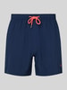 MCNEAL Relaxed Fit Badeshorts mit Logo-Stitching Marine