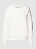 MSCH Copenhagen Bluza z obniżonymi ramionami model ‘IMA Q’ Złamany biały