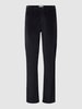 Brax Cordhose mit Label-Patch Modell 'Style.Carola' Marineblau