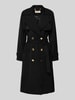 MICHAEL Michael Kors Trenchcoat mit Bindegürtel Modell 'DRAPEY' Black