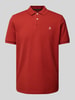 Marc O'Polo Regular Fit  Poloshirt aus reiner Baumwolle Bordeaux