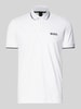 BOSS Green Regular Fit Poloshirt aus Baumwoll-Mix Modell ''Paddy Pro' Weiss